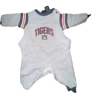 Vintage Starter Auburn Tigers Baby Bodysuit Long Sleeve Size 3-6 (b23)